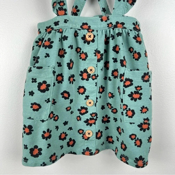 🌸 Adorable Skirt with Suspenders and Ruffles! Size 3T by Wonder Nation - Picture 2 of 11
